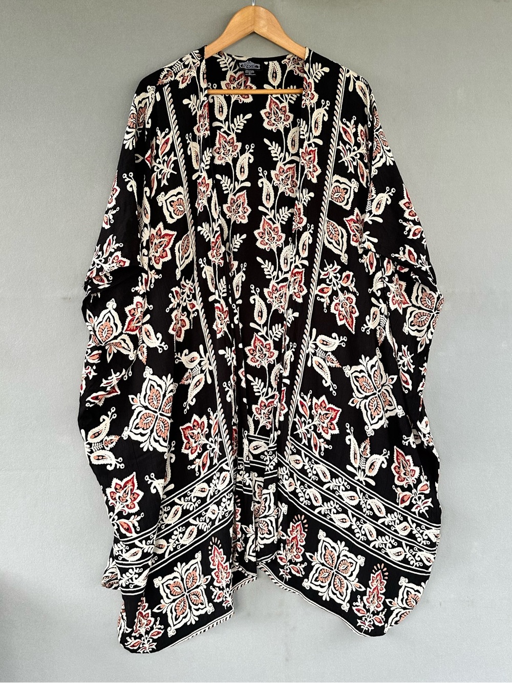 π5 for $45π Angie open top kimono size L - Picture 2 of 7